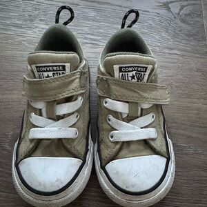 Converse Baby / Toddler Khaki Sneakers 6C / 6K